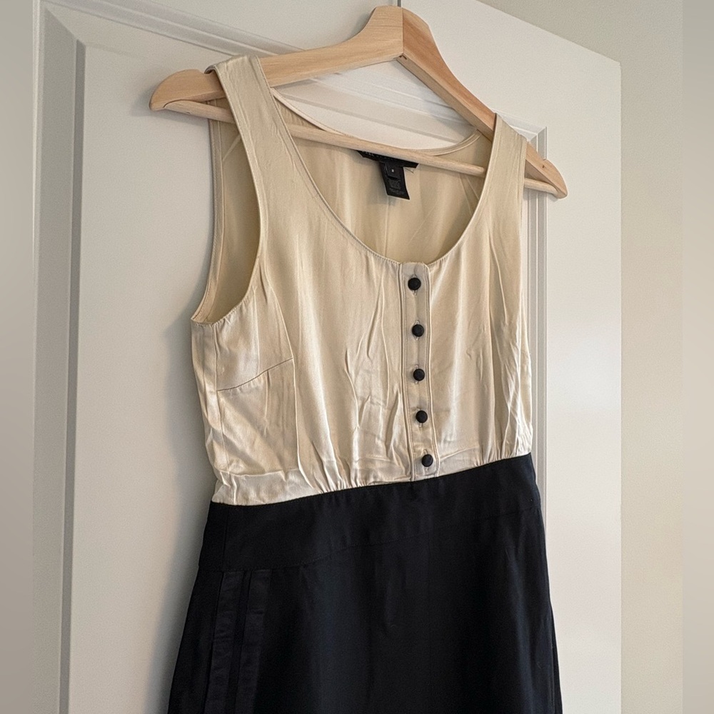 Marc by Marc Jacobs Elegant Cream and Black Dress